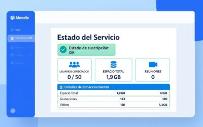 Nueva versión del plugin BBB: Ahora podrá visualizar mejor el uso del almacenamiento
